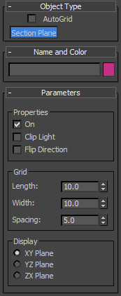 Iray+ Section Plane Helper