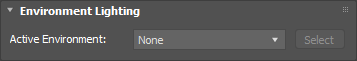 The Iray for 3ds Max Environment Lighting rollout