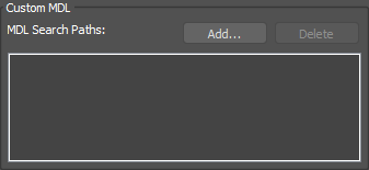 Adding MDL search paths to Iray