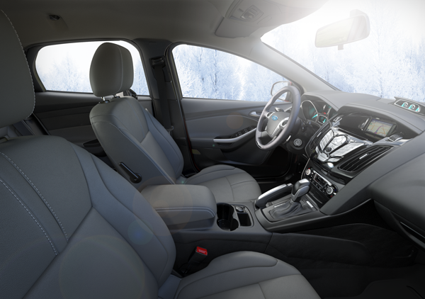 Vehicle interior lit with Environment lighting