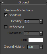 Iray+ Ground Parameters