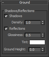 Iray Physical Sky Ground Parameters