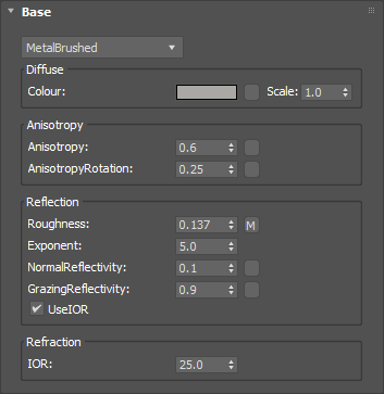 Editing a component using AnisotropicConductor