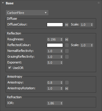 Editing a component using AnisotropicDielectric