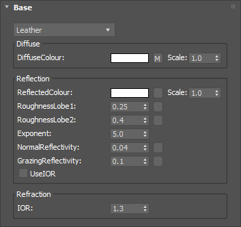 Editing a component using TwoLobeDielectric
