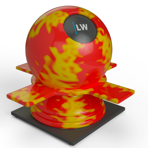 Iray+ Perlin Noise: Marble