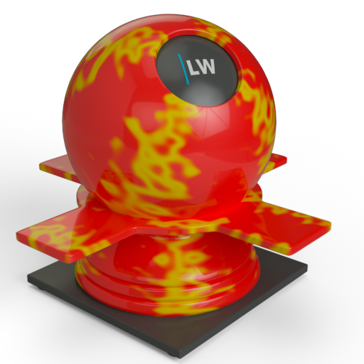 Iray+ Perlin Noise: MarbleDent