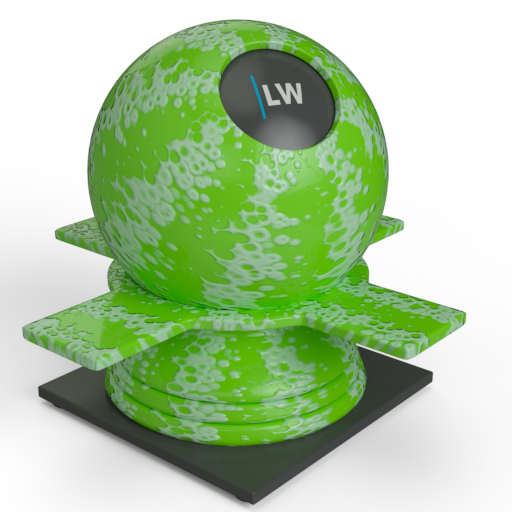 Iray+ Worley Noise: Marble